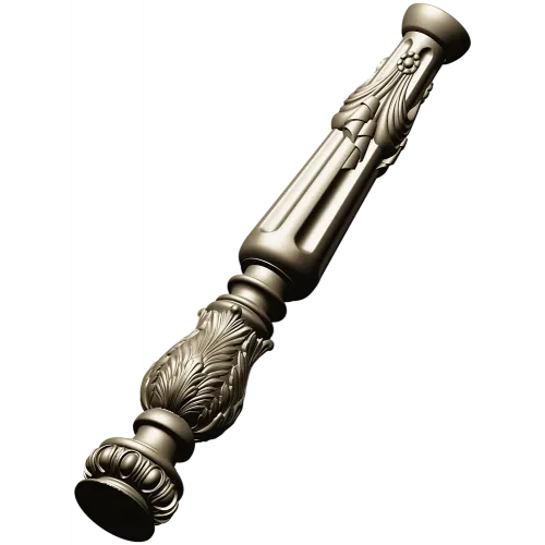 Ornate Acanthus Baluster STL for CNC
