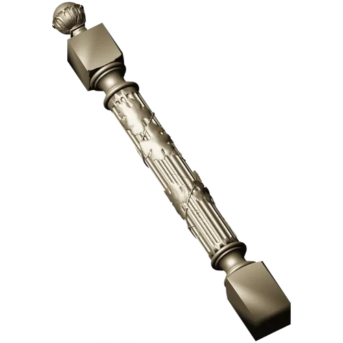 Балясина с лозой - 3D STL модель для ЧПУ
