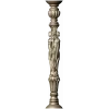 Caryatid baluster STL model for CNC router - high-relief spindle