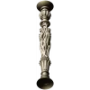 Caryatid baluster STL model for CNC router - high-relief spindle