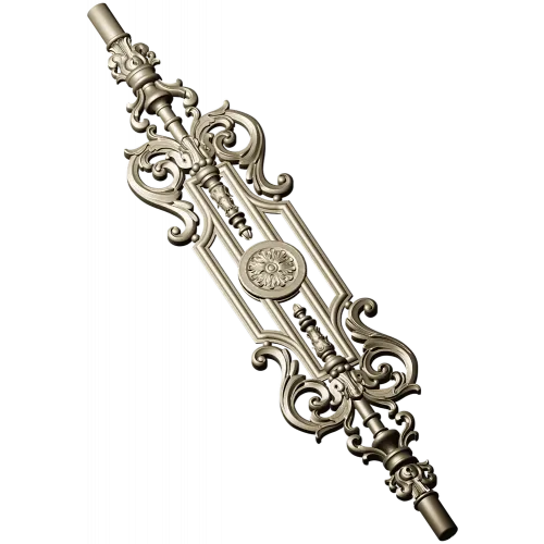 Florentine Medallion Baluster - STL 3D model for CNC