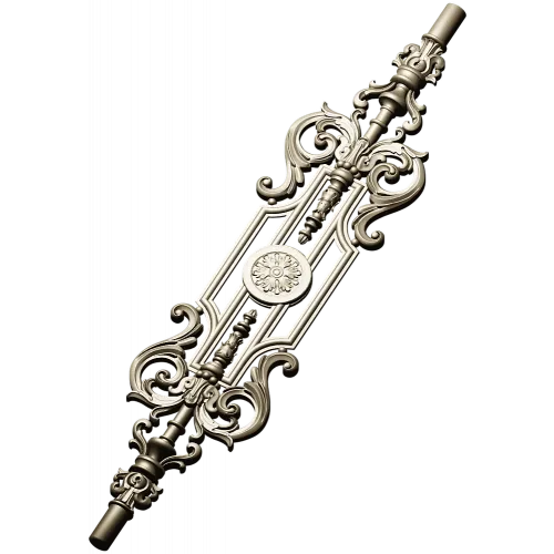 Florentine Medallion Baluster - STL 3D model for CNC