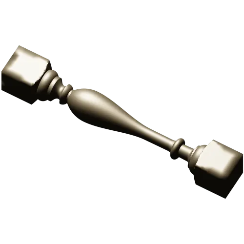 Балясина с кубическими торцами - 3D модель STL для ЧПУ