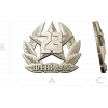 Рельефная эмблема "Защитник" - 3D STL для ЧПУ