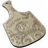 Cartoon Sheep Cutting-Board Relief STL for CNC