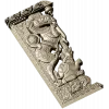 Индийский резной кронштейн с мифическими зверями - STL для ЧПУ