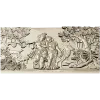 Радха и Кришна - Лесная идиллия (3D модель STL для ЧПУ)