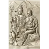 Семья Шивы - детализированная STL модель панно для ЧПУ