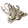 Шива в медитации - 3D модель STL для ЧПУ