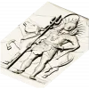 Shiva with Nandi - high relief panel STL for CNC