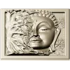 Панно "Будда в листве" - 3D модель STL для ЧПУ