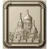 3D модель STL панно "Купола старого храма" для ЧПУ
