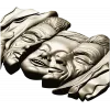 Барельеф "Три лика в драпировке" - 3D STL модель для ЧПУ