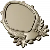 Oval Frame with Oak Leaves - Detailed STL 3D Model for CNC