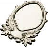 Oval Frame with Oak Leaves - Detailed STL 3D Model for CNC