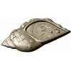 Seashell Cottage - detailed STL 3D model for CNC carving