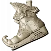 Elf Boot Cottage - detailed STL 3D model for CNC milling