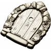 Starstone Cottage Door - STL 3D model for CNC carving