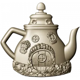 Чайник-домик