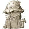 Toadstool Cottage - STL 3D model for CNC router