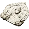 Oak Acorn Portal - high-relief STL 3D model for CNC milling