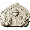 Oak Acorn Portal - high-relief STL 3D model for CNC milling