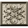 Sunflower Baroque Decorative Panel - STL model for CNC milling