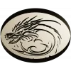 Dragon Wave Medallion - STL 3D Model for CNC