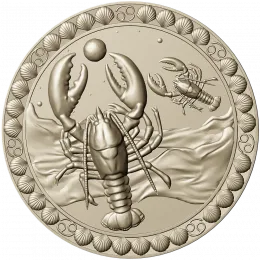 Медальон "Морской рак"