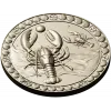 Медальон Морской рак - STL для ЧПУ