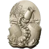 Kraken's Bounty Relief - high-relief STL 3D model for CNC