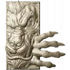 Wolf Paw Breakthrough - high-relief STL for CNC