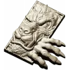 Wolf Paw Breakthrough - high-relief STL for CNC