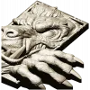 Wolf Paw Breakthrough - high-relief STL for CNC