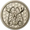 Cancer Zodiac Medallion STL - 3D Model for CNC Milling