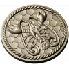 Cancer Zodiac Medallion STL - 3D Model for CNC Milling