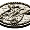 Cancer Zodiac Medallion STL - 3D Model for CNC Milling