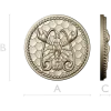 Cancer Zodiac Medallion STL - 3D Model for CNC Milling