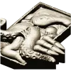 Kraken Embrace - octopus relief STL 3D model for CNC