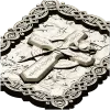 Celtic Cross with Rose - Relief Panel STL for CNC