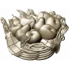 Fruit Basket Relief STL for CNC