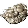 Fruit Basket Relief STL for CNC
