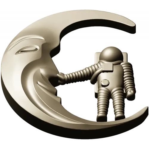 Лунный поцелуй - 3D модель (STL) для ЧПУ