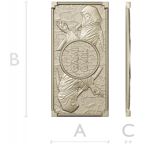Game Over Reaper Relief - STL 3D model for CNC milling