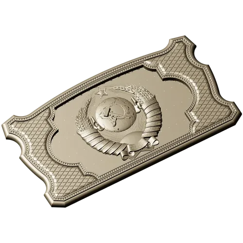 Герб СССР - 3D модель в формате STL для ЧПУ