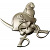 Pirate Skull with Parrot - STL 3D Model for CNC