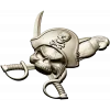Pirate Skull with Parrot - STL 3D Model for CNC