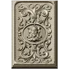 Demonic Medallion Relief Panel - STL 3D model for CNC