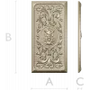 Demonic Medallion Relief Panel - STL 3D model for CNC
