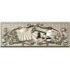 Sunrise Pumpjack decorative panel - STL for CNC